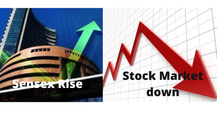 BSE Sensex rise || Vyaparkibaat.com