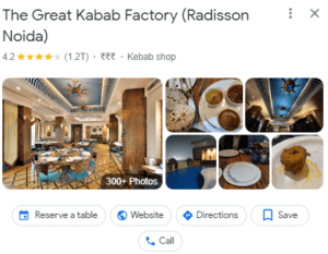 The Great Kabab Factory (Radisson Noida)