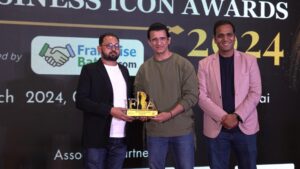 Ketan Joshi The Best Astrologer in India at Franchise Batao Business Awards 2024 in Mumbai