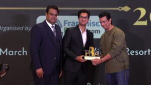 Mr. Arpit Kumar Founder of Specssify, Received Award from Actor Sharman Joshi