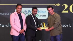 mr. vishal parmar at franchise batao business awards 2024