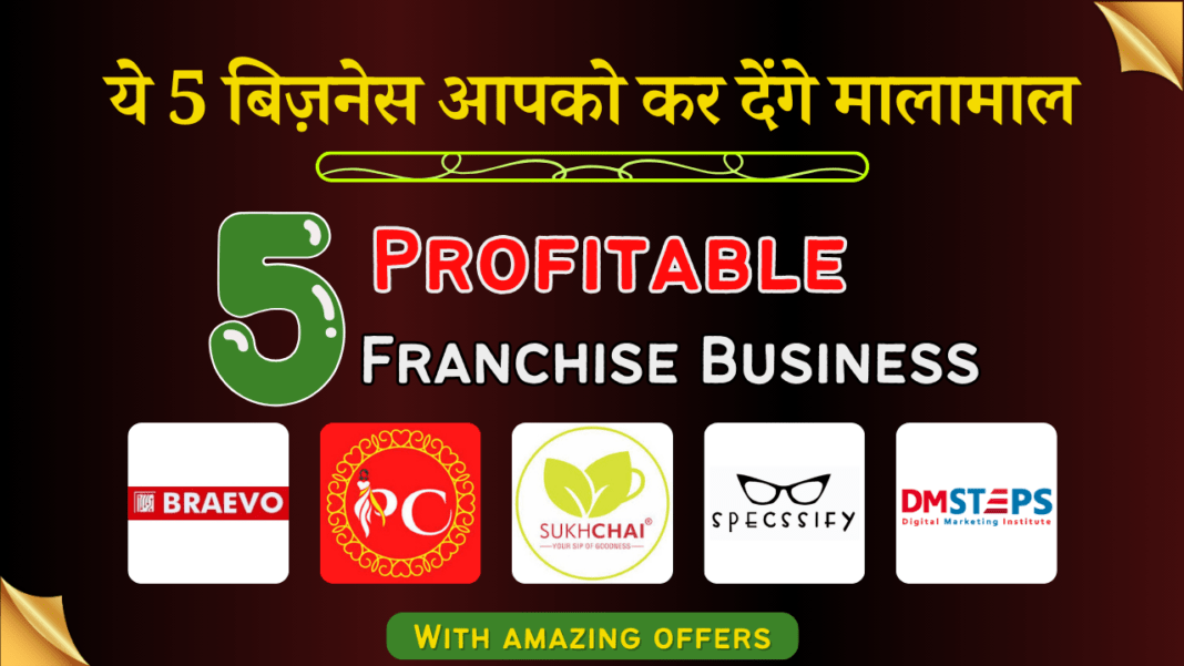 Best 5 Profitable Franchise Business of 2024