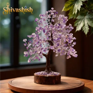 Amethyst Crystal Gemstone Tree